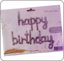 Birthday Foil Small Laters