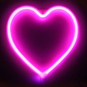 Heart Shape Neon Light