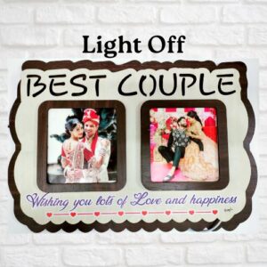 Best Couple LED Photo frame with 2 Pics